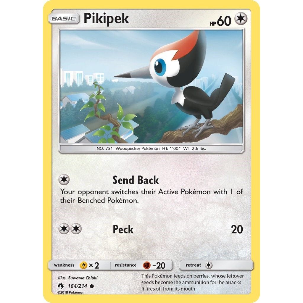 Image for Pikipek (164) (164/214) (SM8) - Pokemon