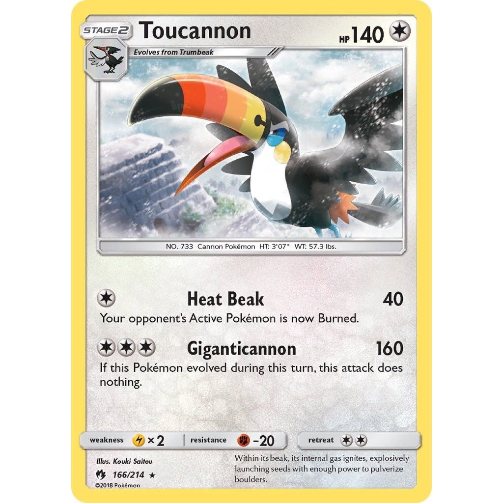 Image for Toucannon (166/214) (SM8) - Pokemon