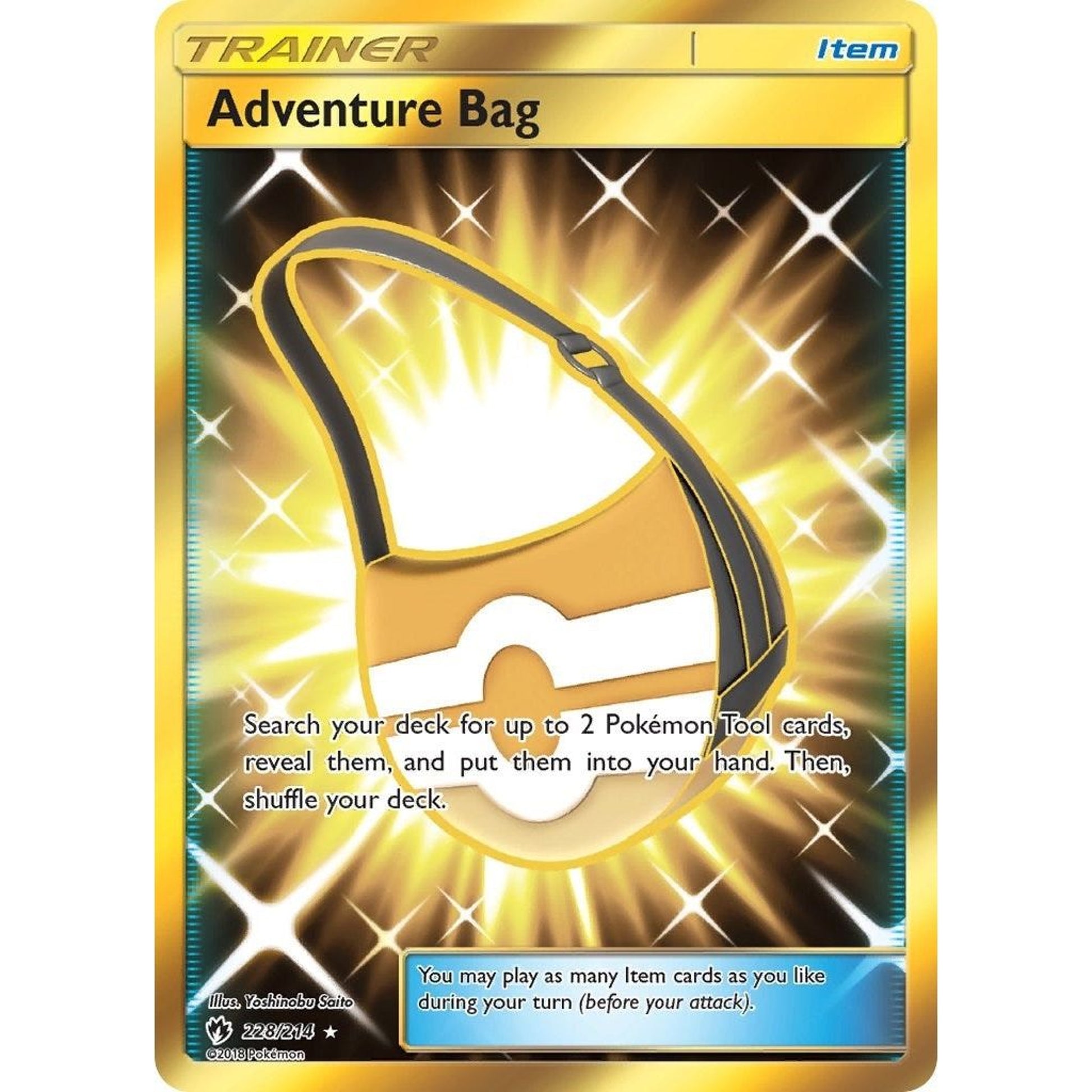 Image for Adventure Bag (Secret) (228/214) (SM8) - Pokemon