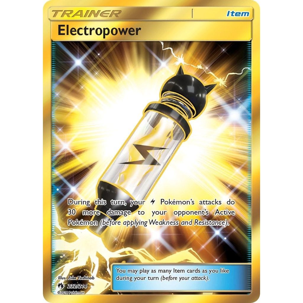 Image for Electropower (Secret) (232/214) (SM8) - Pokemon