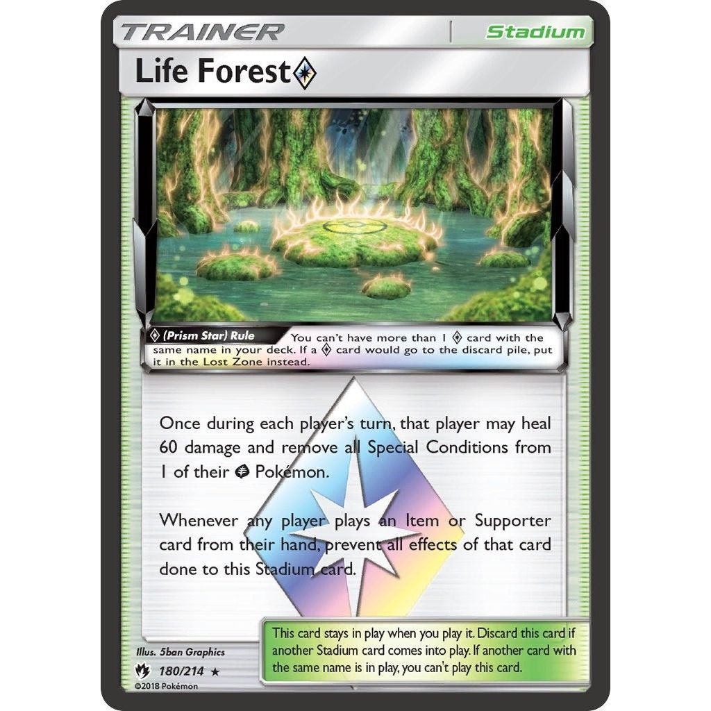 Image for Life Forest Prism Star (180/214) (SM8) - Pokemon