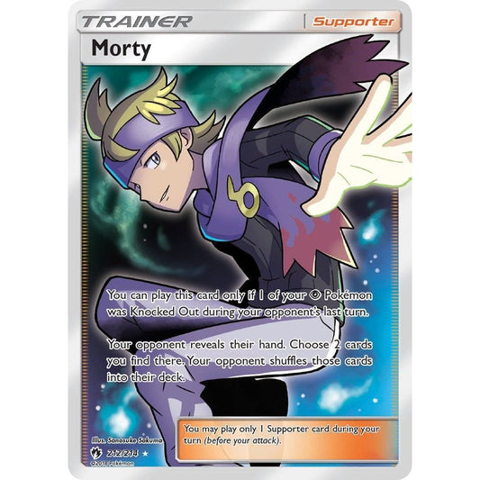Image for Morty (Full Art) (212/214) (SM8) - Pokemon