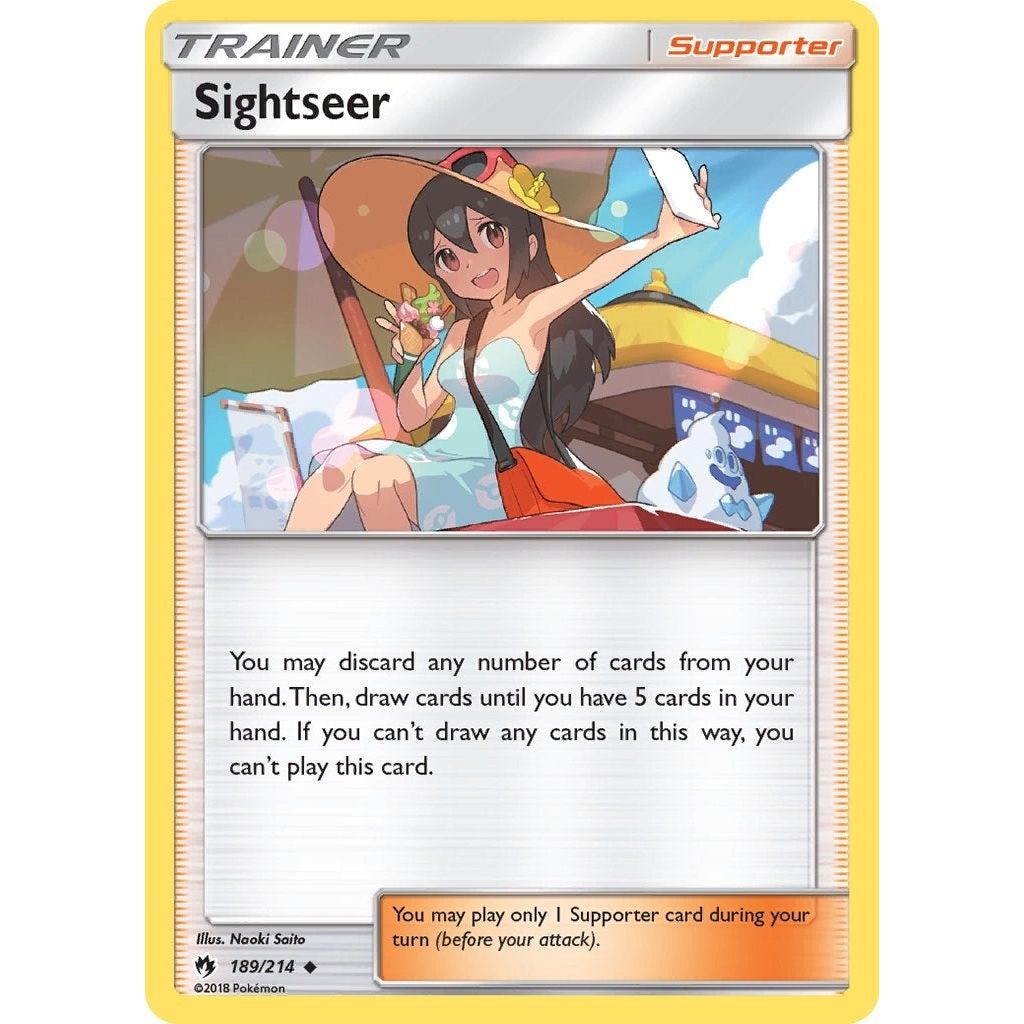 Image for Sightseer (189/214) (SM8) - Pokemon