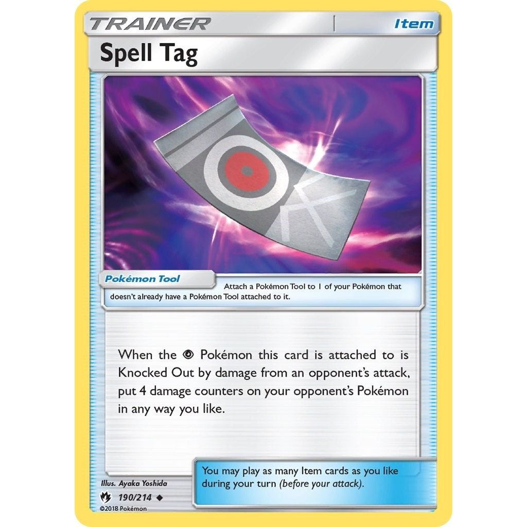 Image for Spell Tag (190/214) (SM8) - Pokemon