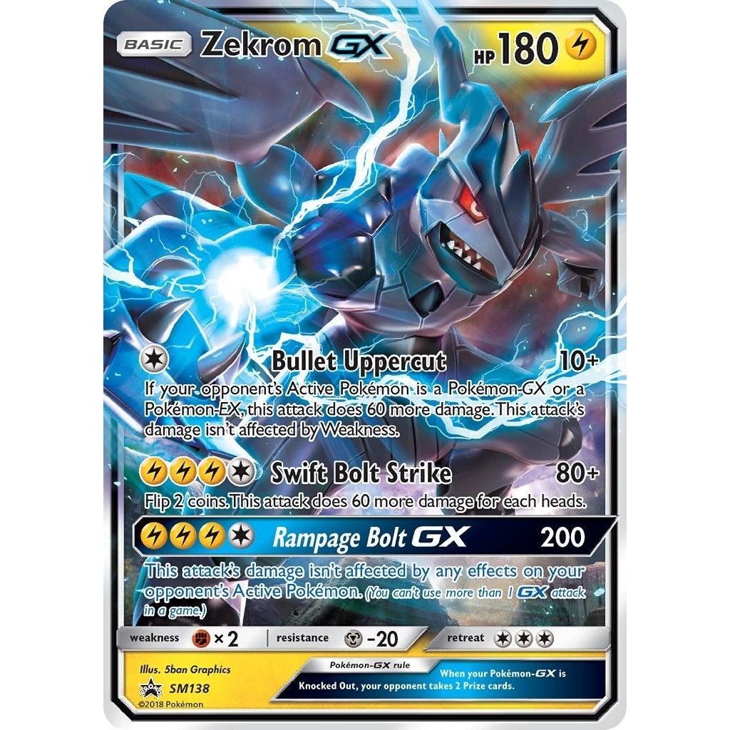 Image for Zekrom GX - SM138 (SM138) (SMP) - Pokemon