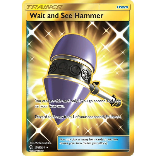 Image for Wait and See Hammer (Secret) (236/214) (SM8) - Pokemon