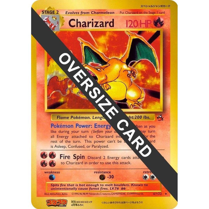 Image for Charizard - 4/102 (CoroCoro Promo) (004/102) (PR) - Pokemon