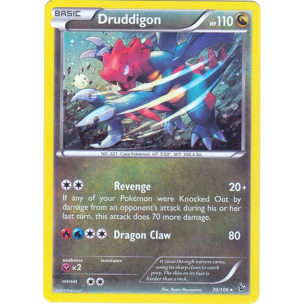 Image for Druddigon - 70/106(Cosmos Holo) (070/106) (BLE) - Pokemon