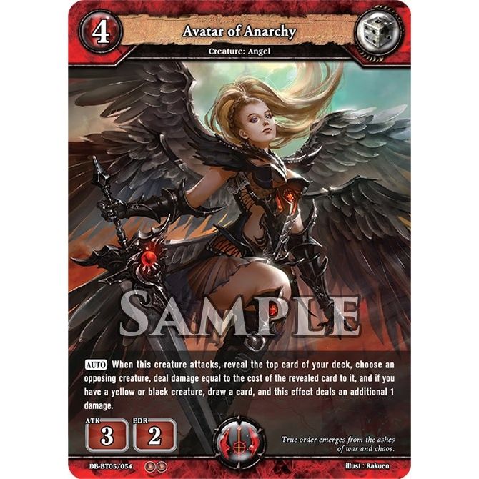 Image for Avatar of Anarchy (DB-BT05/054) (BP05) - Dragoborne