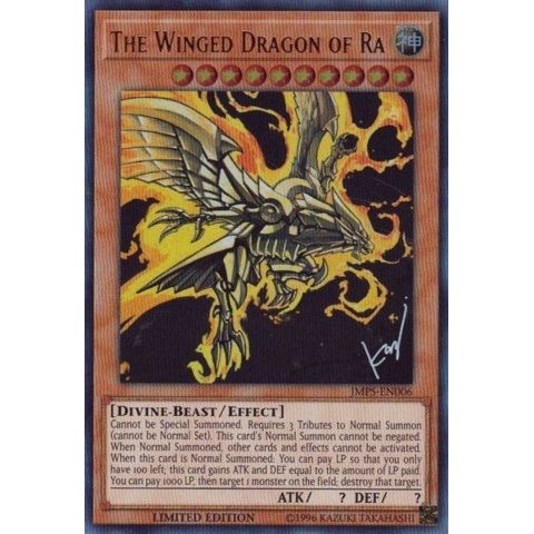 Image for The Winged Dragon of Ra (JMPS-EN006) (JMPS-EN006) (SJMP) - YuGiOh