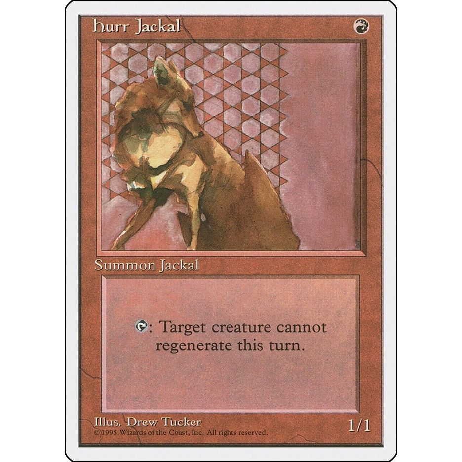 Image for Hurr Jackal (4ED) - Magic: The Gathering