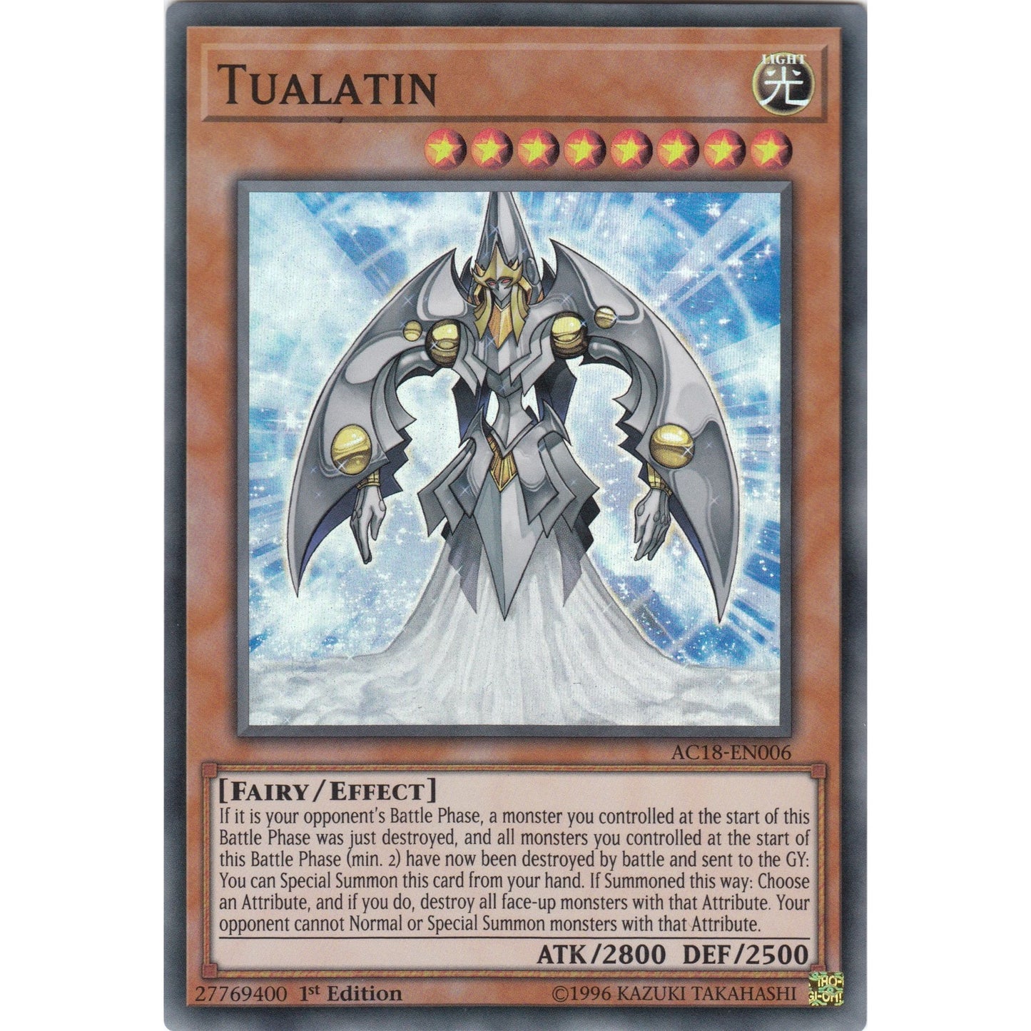 Image for Tualatin (AC18-EN006) (AC18) - YuGiOh