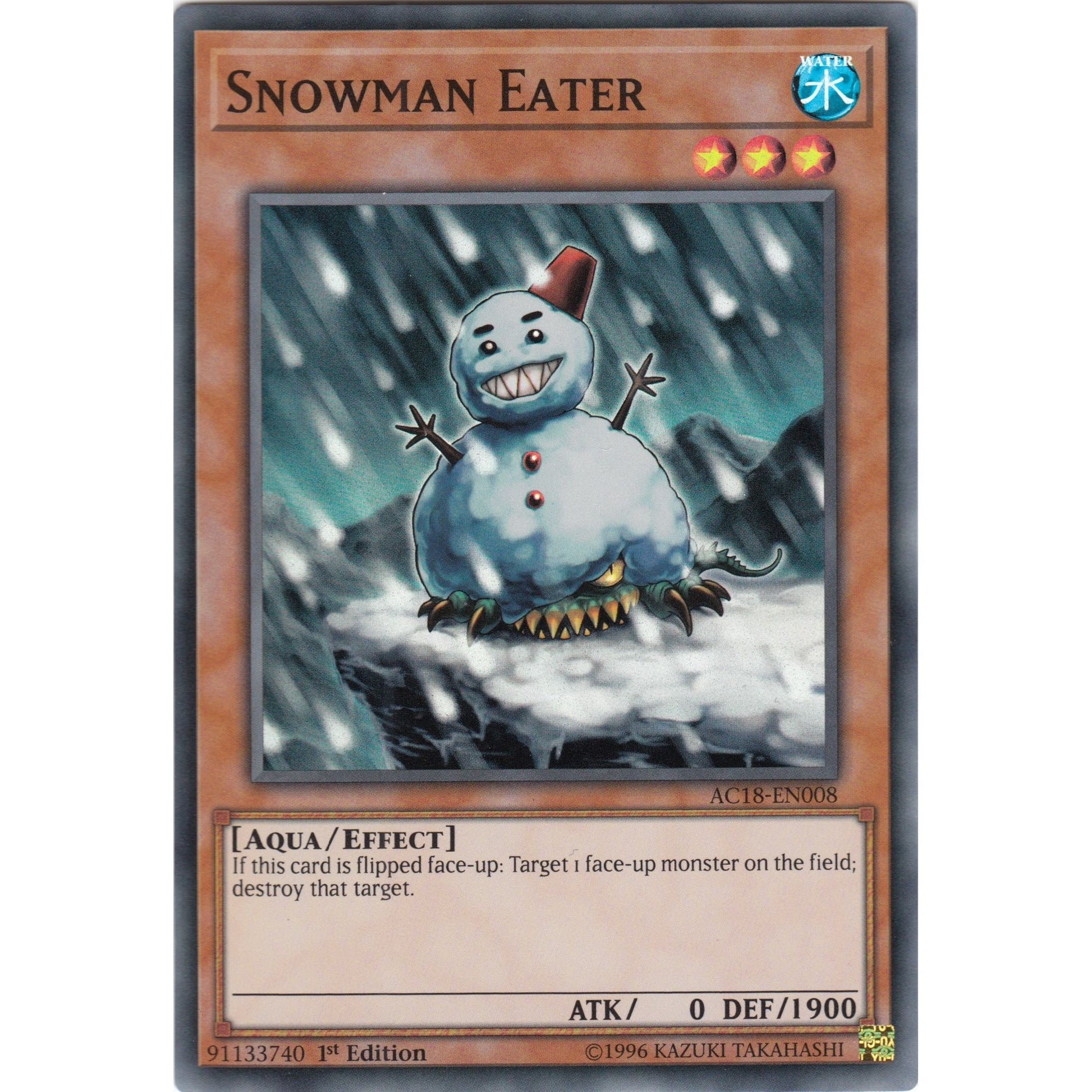 Image for Snowman Eater (AC18-EN008) (AC18) - YuGiOh