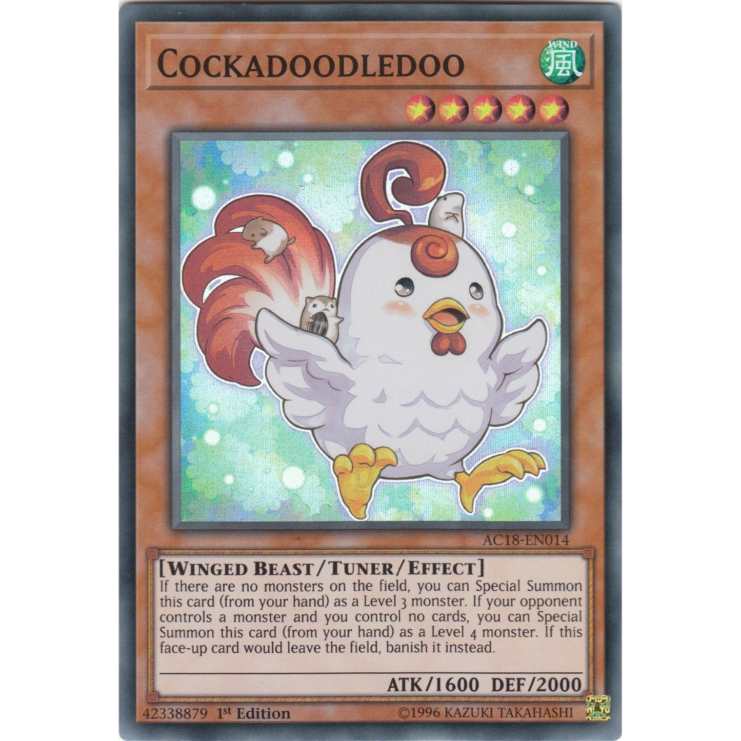 Image for Cockadoodledoo (AC18-EN014) (AC18) - YuGiOh