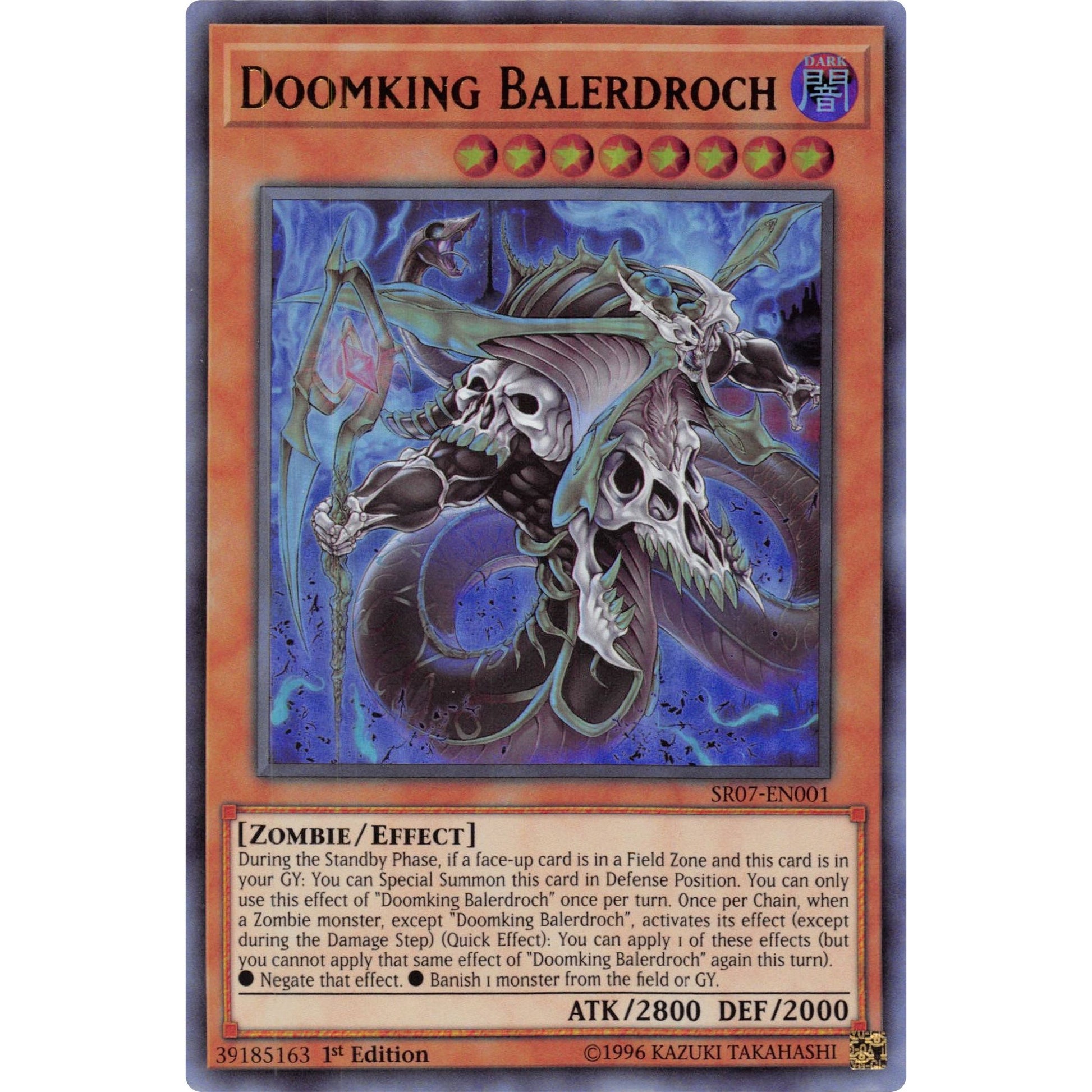 Image for Doomking Balerdroch (SR07-EN001) (SR07) - YuGiOh