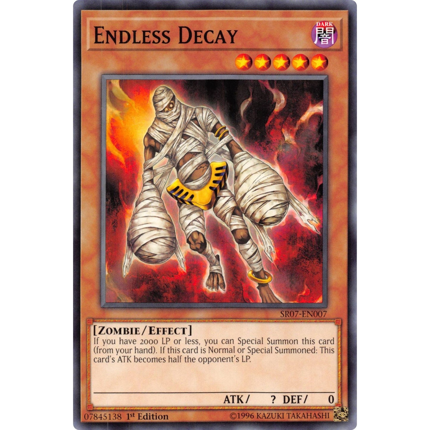 Image for Endless Decay (SR07-EN007) (SR07) - YuGiOh