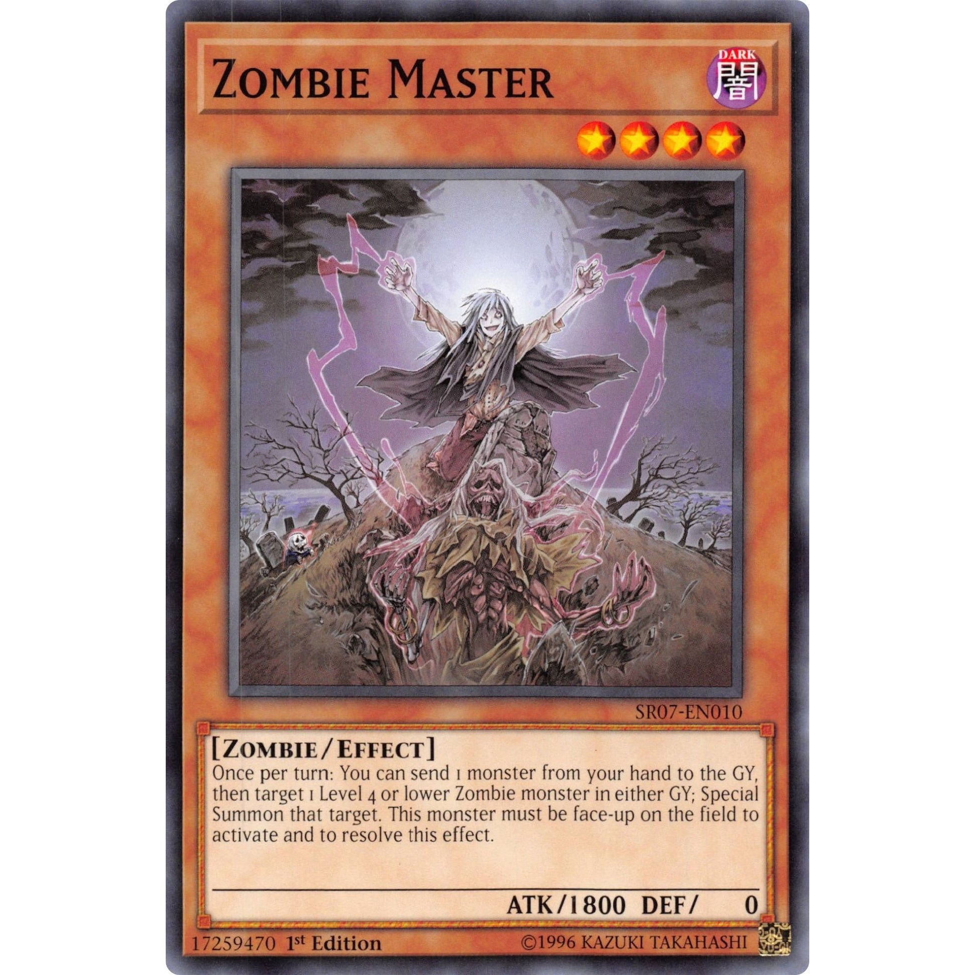 Image for Zombie Master (SR07-EN010) (SR07) - YuGiOh