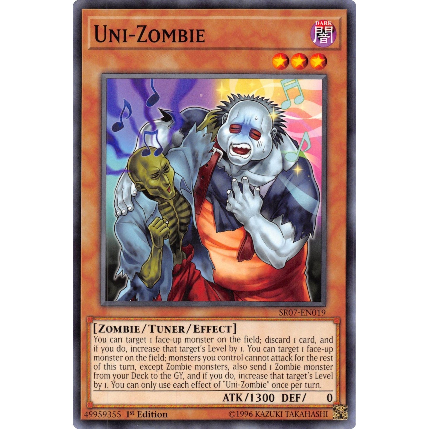Image for Uni-Zombie (SR07-EN019) (SR07) - YuGiOh