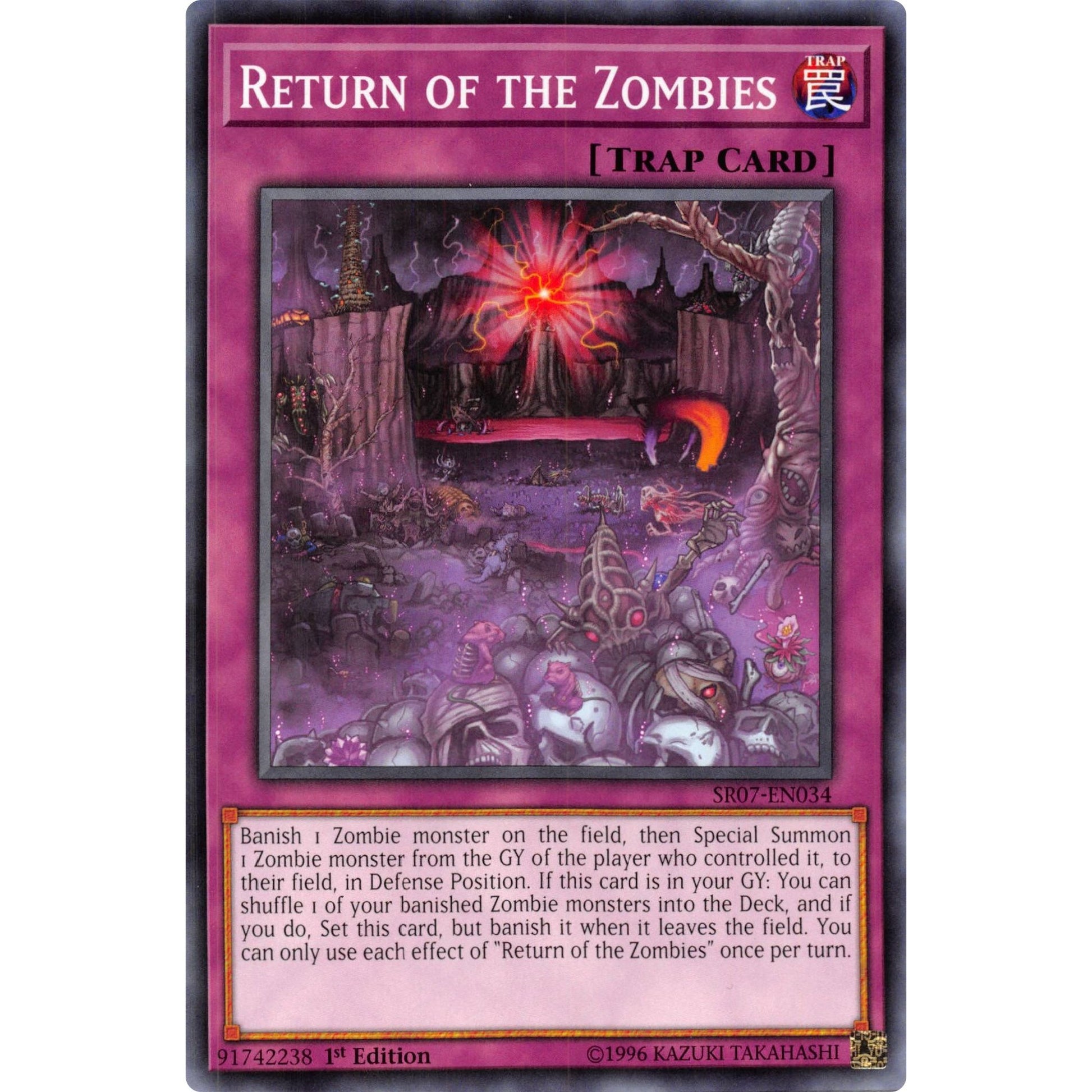 Image for Return of the Zombies (SR07-EN034) (SR07) - YuGiOh