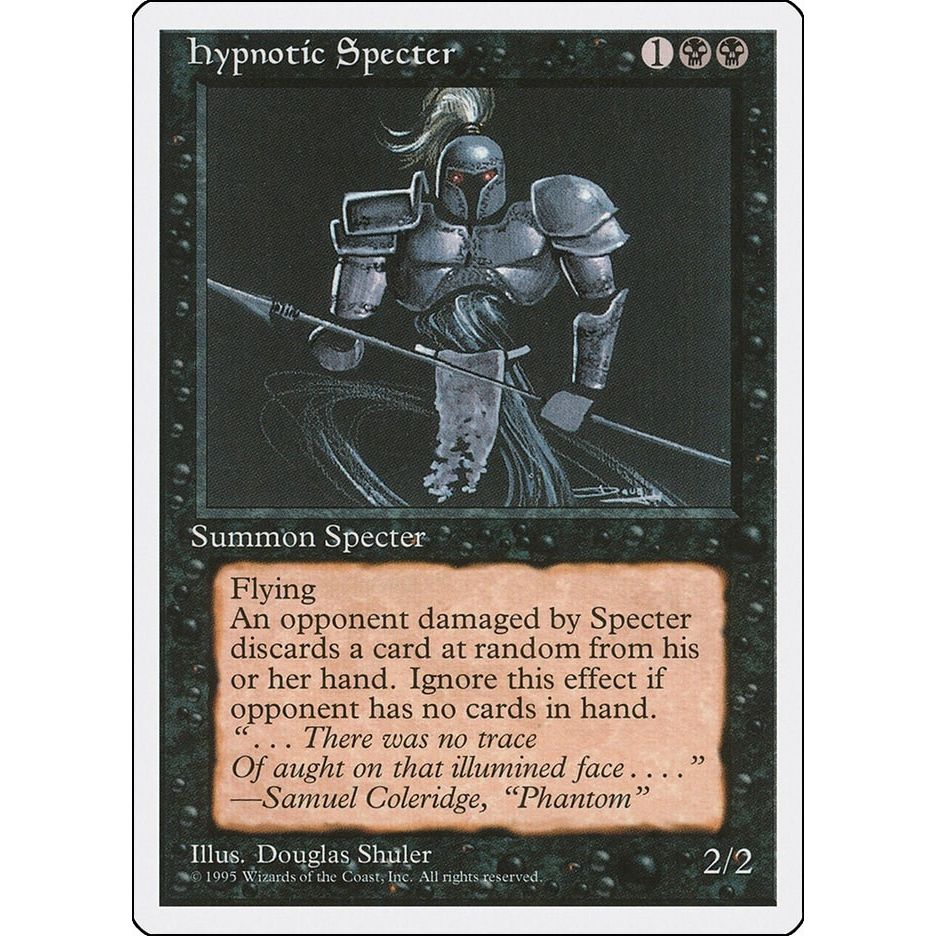 Image for Hypnotic Specter (26) (4ED) - Magic: The Gathering
