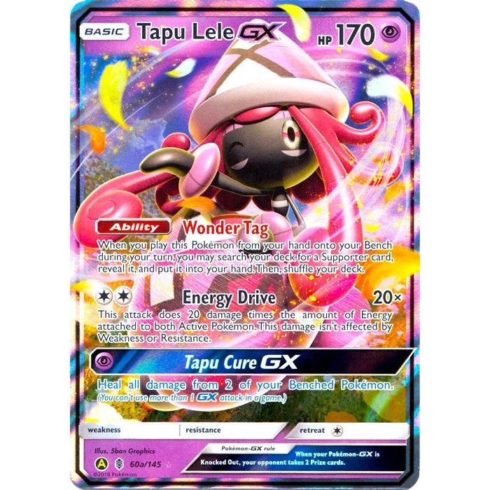 Image for Tapu Lele GX - 60a/145 (060a/145) (PR) - Pokemon