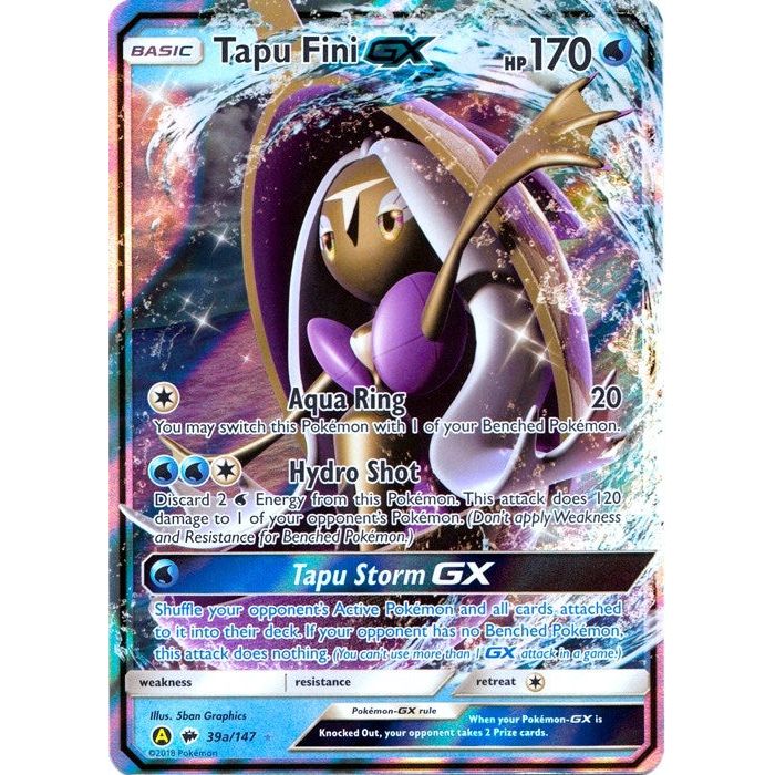 Image for Tapu Fini GX - 39a/147 (039a/147) (PR) - Pokemon