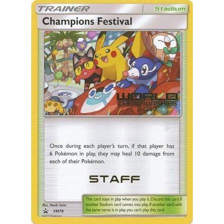 Image for Champions Festival - SM78 (World Championships 2017) [Staff] (SM78) (SMP) - Pokemon