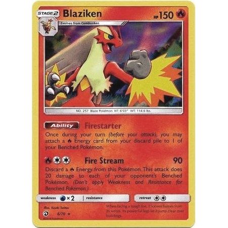 Image for Blaziken - 6/70 (Dragon Majesty) (006/070) (PR) - Pokemon
