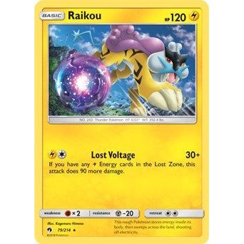 Image for Raikou - 79/214 (SM Lost Thunder) (079/214) (PR) - Pokemon