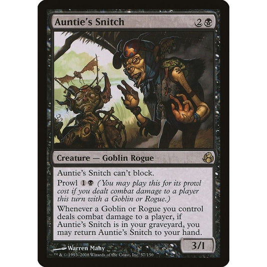 Image for Auntie's Snitch (57) (MOR) - Magic: The Gathering