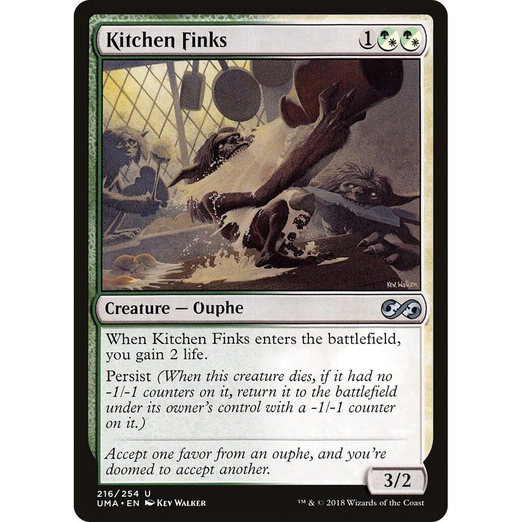 Image for Kitchen Finks (216) (UMA) - Magic: The Gathering