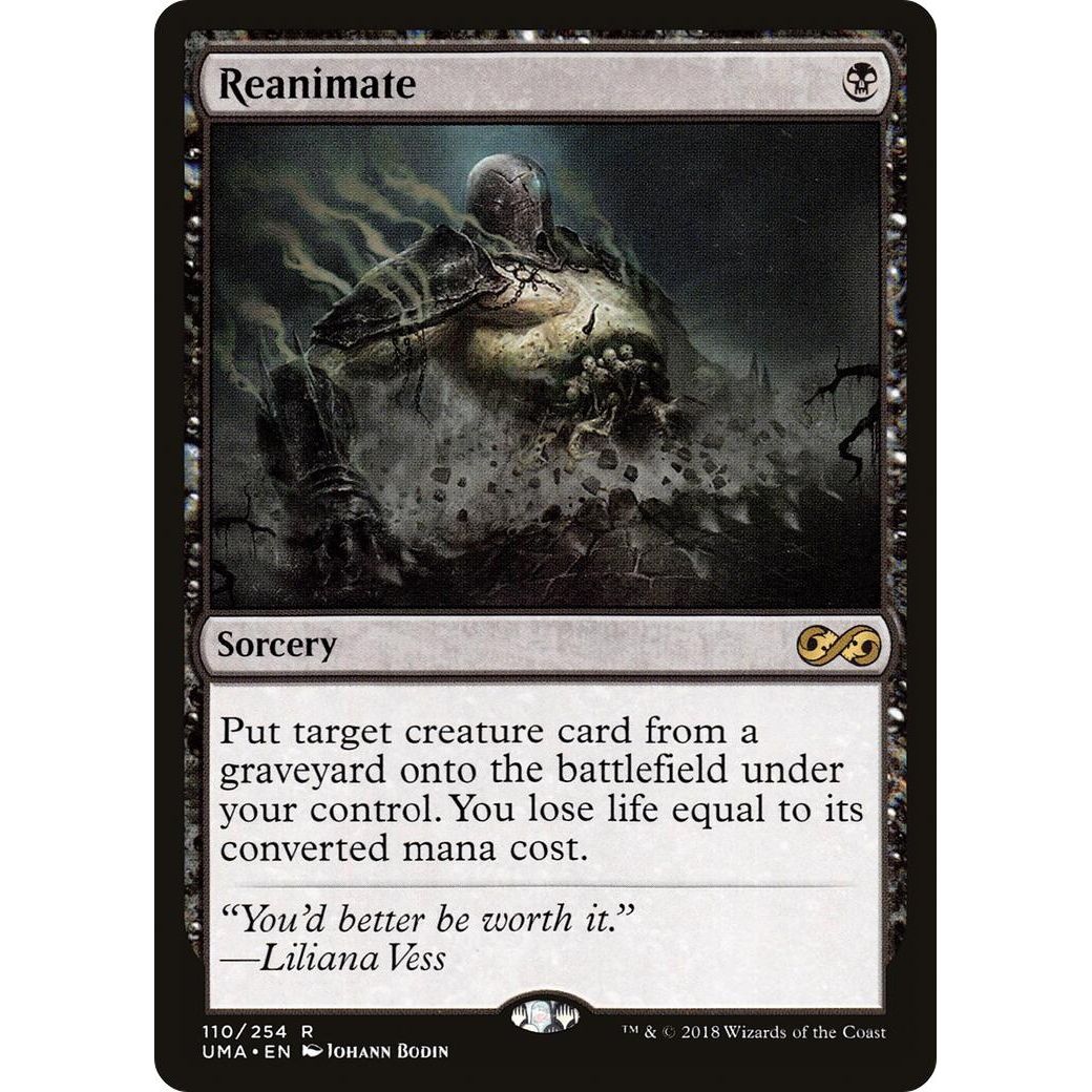Image for Reanimate (110) (UMA) - Magic: The Gathering