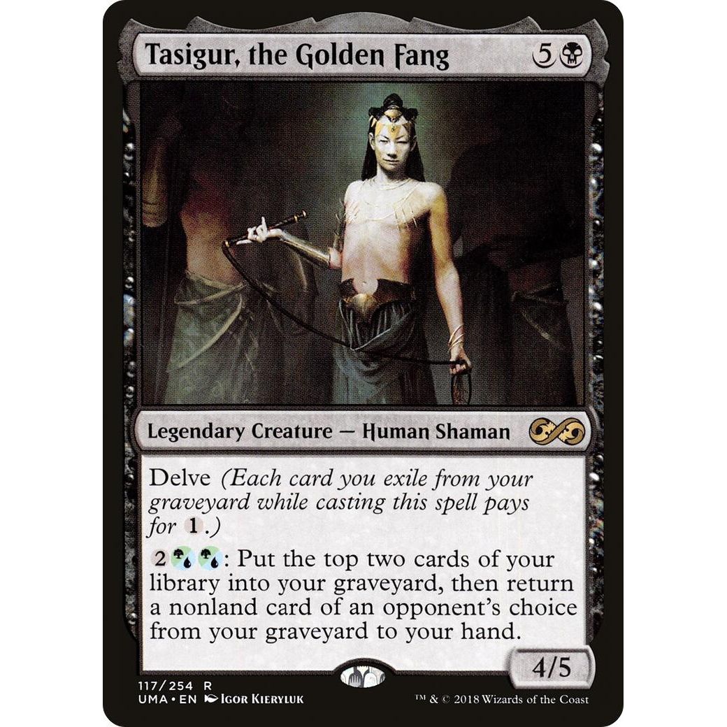 Image for Tasigur, the Golden Fang (117) (UMA) - Magic: The Gathering