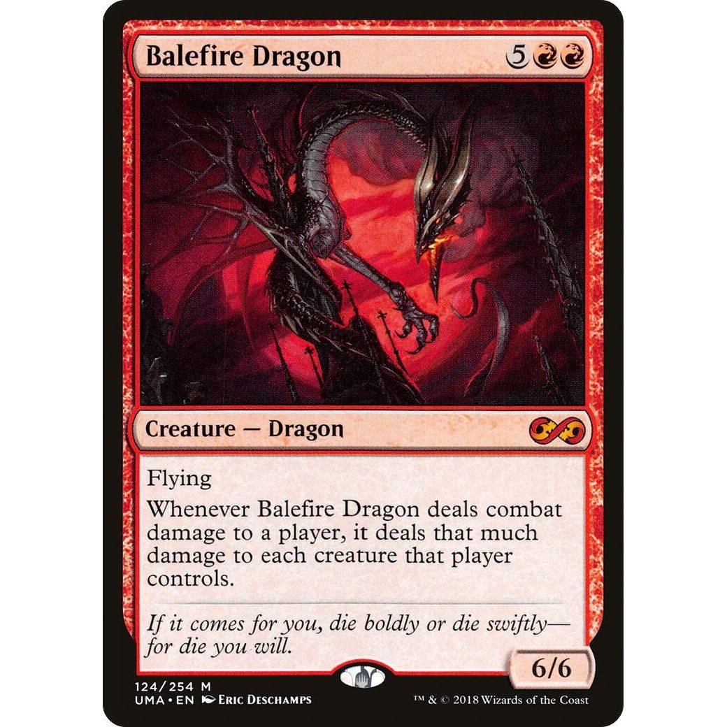 Image for Balefire Dragon (124) (UMA) - Magic: The Gathering