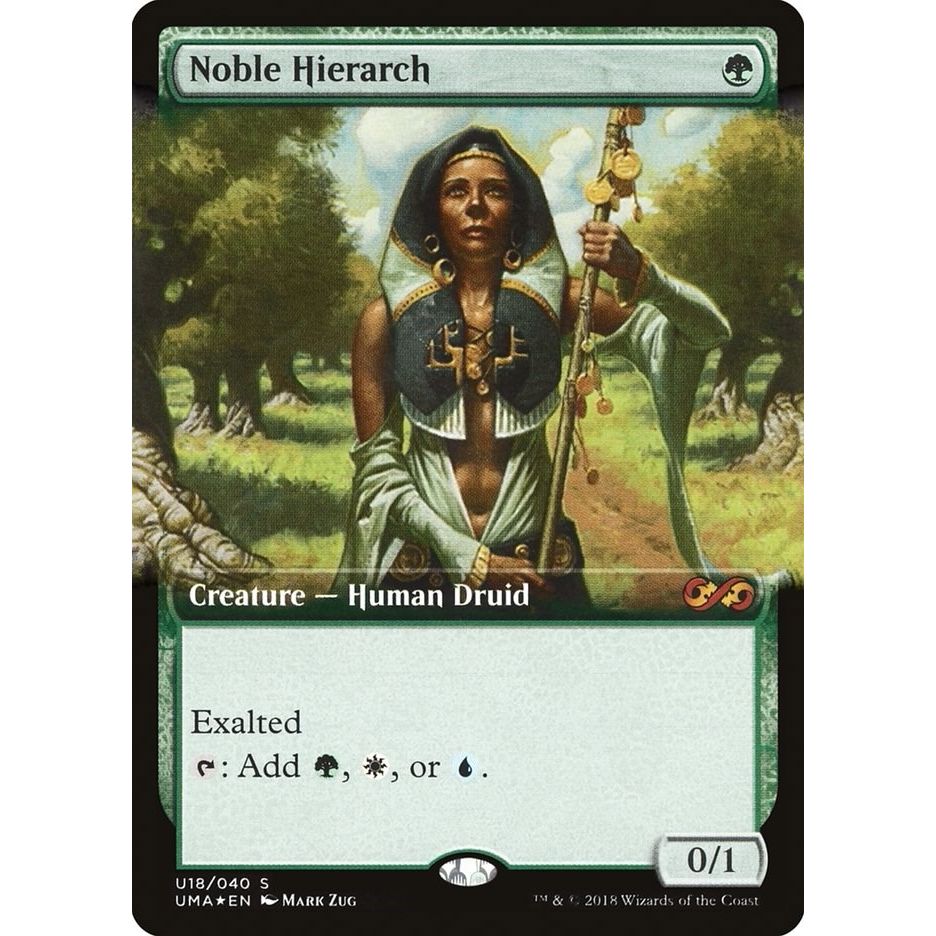 Image for Noble Hierarch (U18) (UMA:BT) - Magic: The Gathering