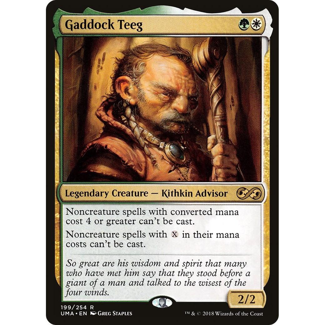 Image for Gaddock Teeg (199) (UMA) - Magic: The Gathering
