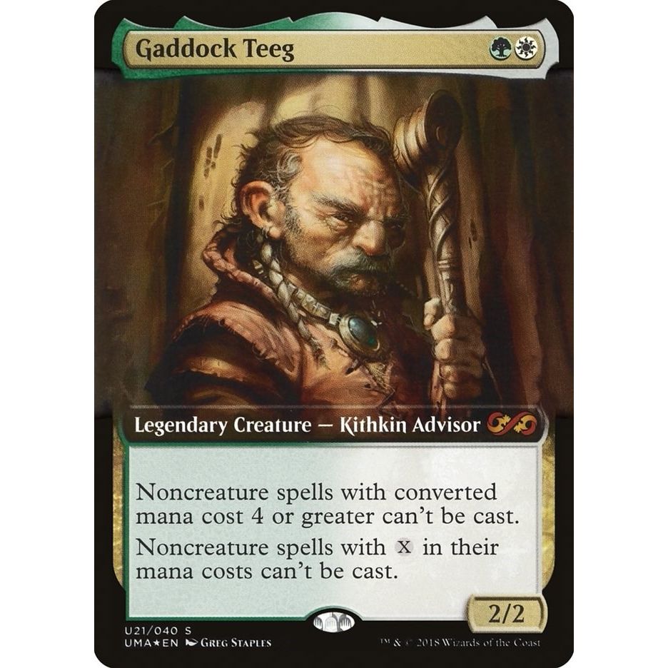 Image for Gaddock Teeg (U21) (UMA:BT) - Magic: The Gathering