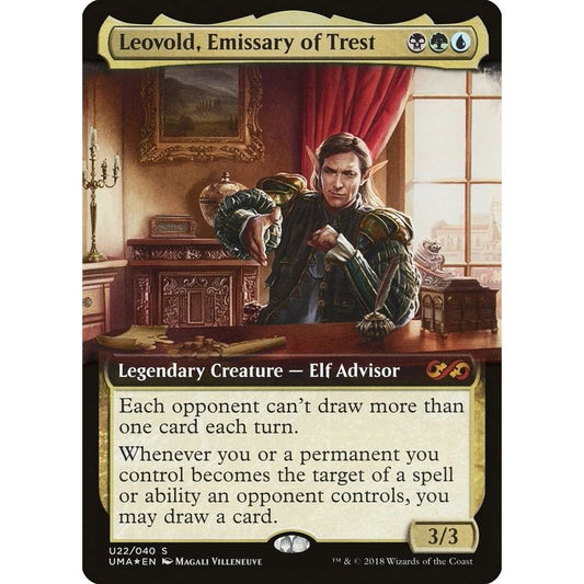 Image for Leovold, Emissary of Trest (U22) (UMA:BT) - Magic: The Gathering
