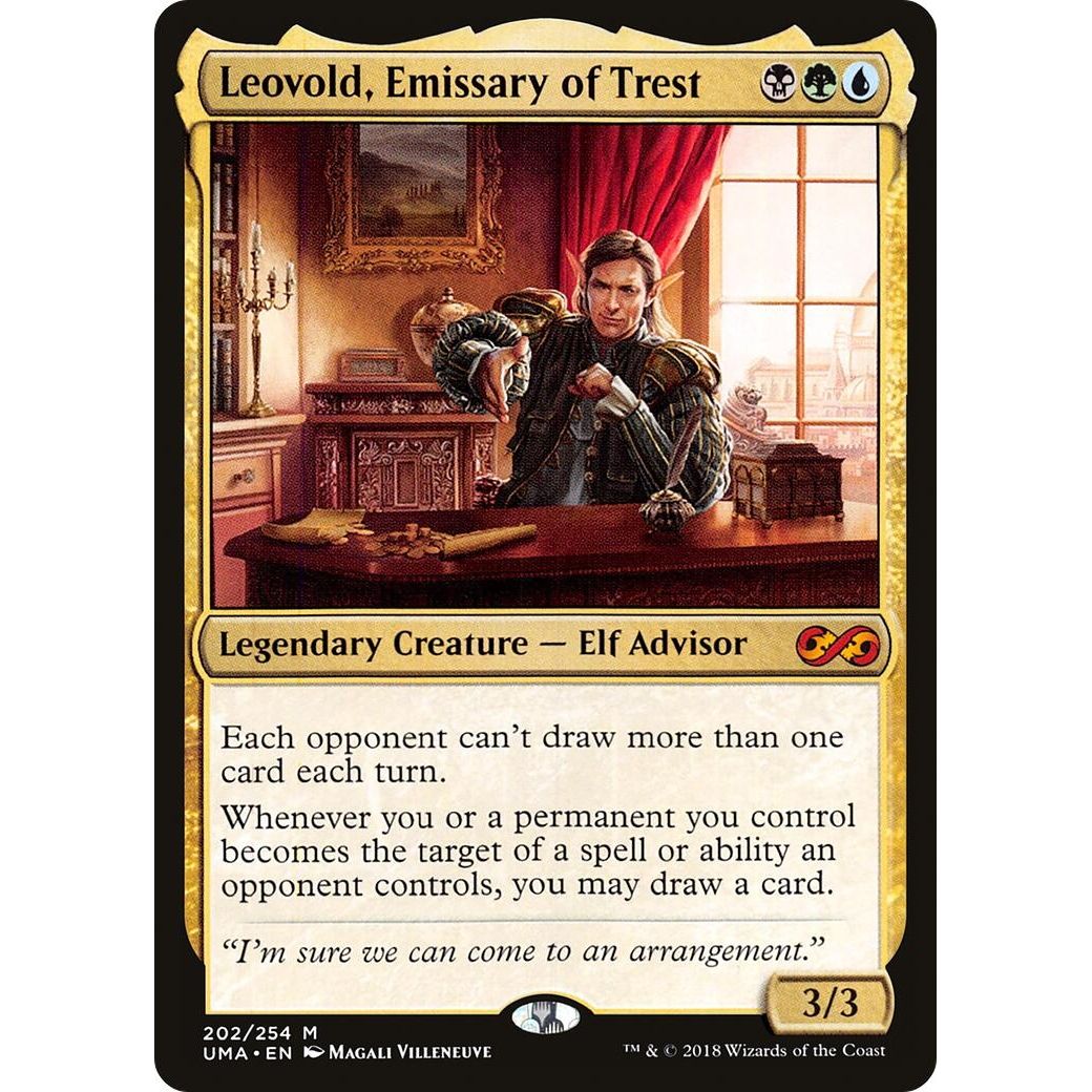 Image for Leovold, Emissary of Trest (202) (UMA) - Magic: The Gathering