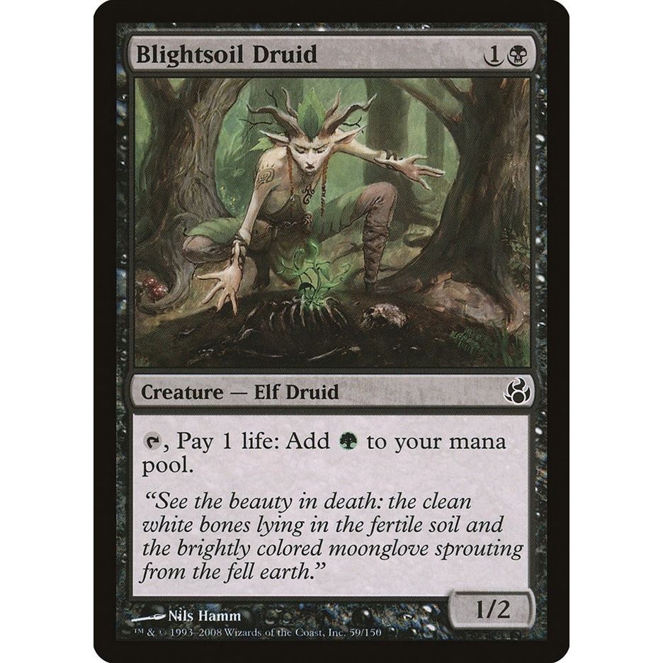 Image for Blightsoil Druid (59) (MOR) - Magic: The Gathering