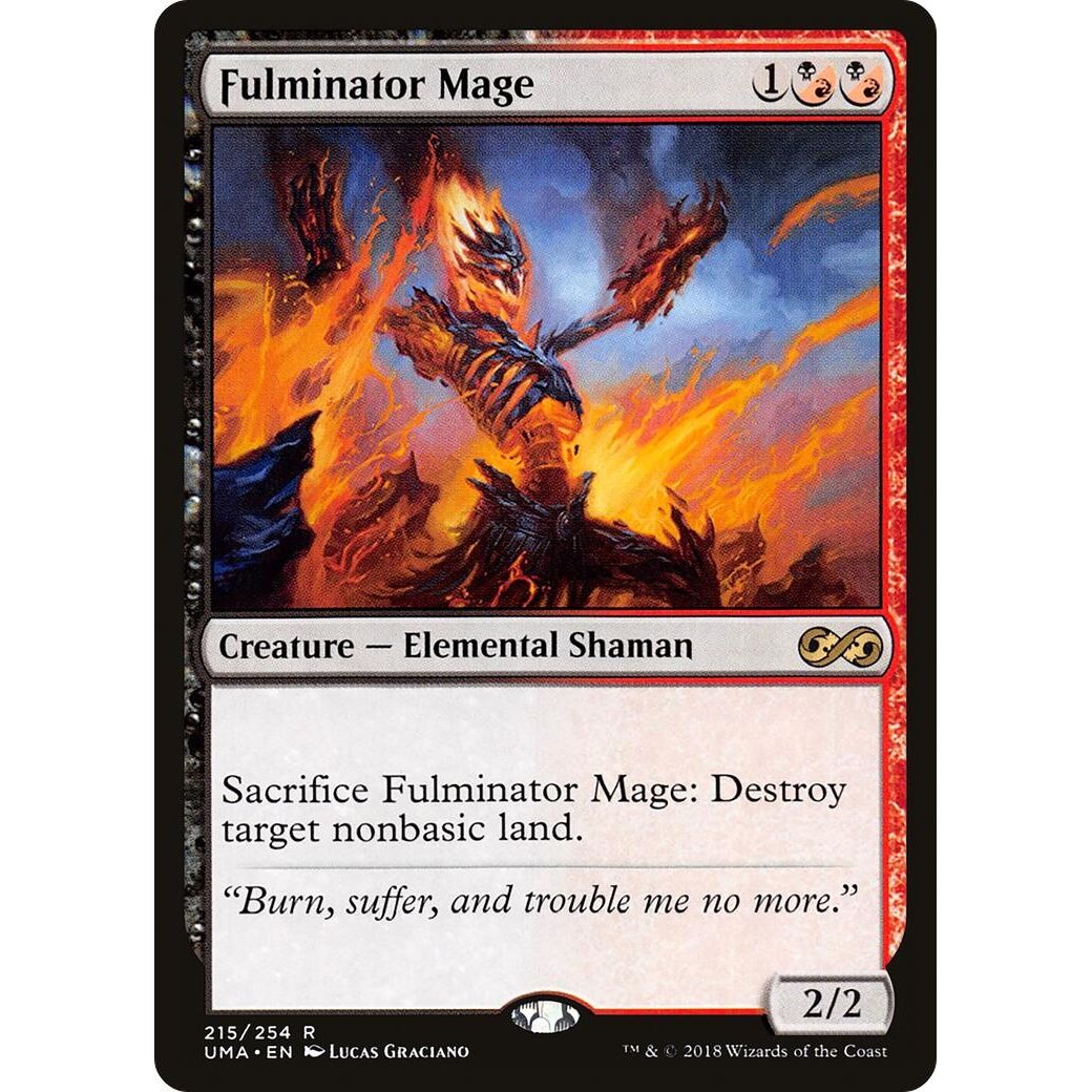 Image for Fulminator Mage (215) (UMA) - Magic: The Gathering