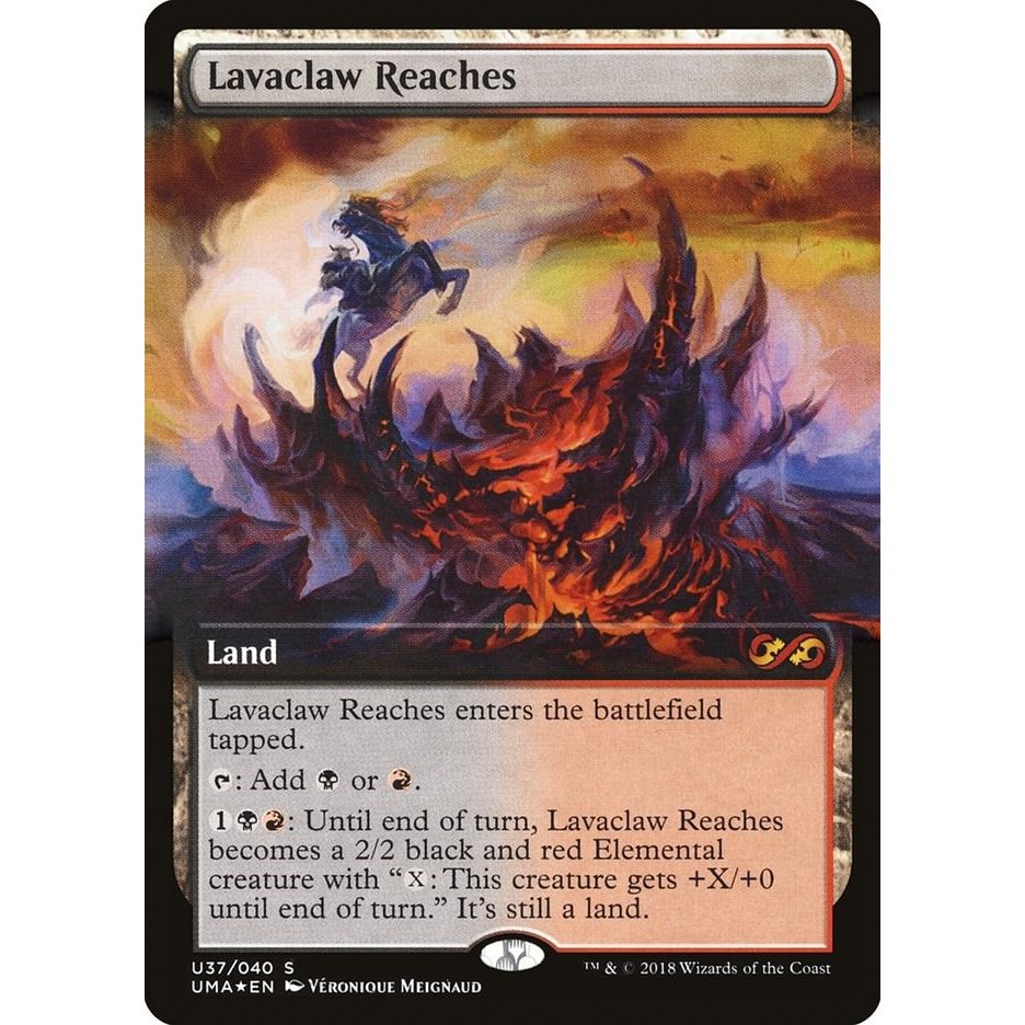 Image for Lavaclaw Reaches (U37) (UMA:BT) - Magic: The Gathering