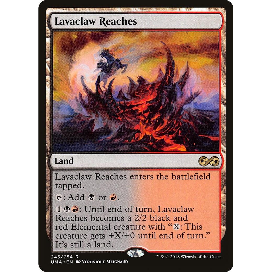 Image for Lavaclaw Reaches (245) (UMA) - Magic: The Gathering
