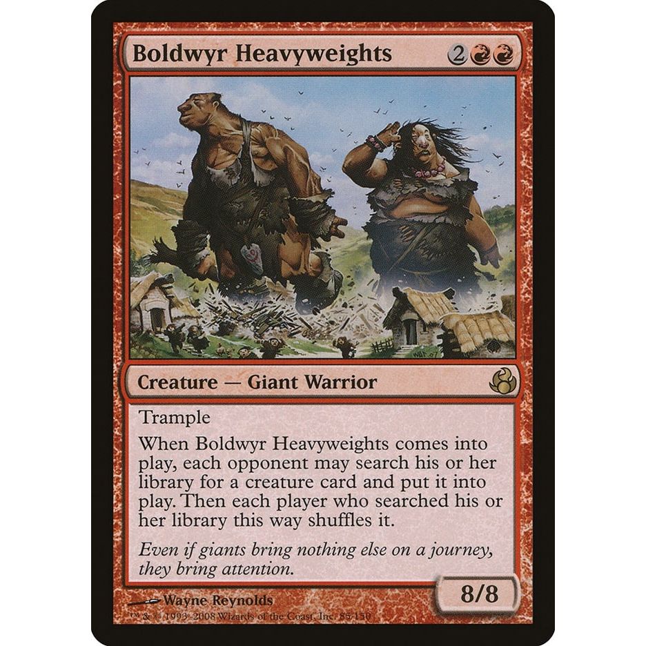 Image for Boldwyr Heavyweights (85) (MOR) - Magic: The Gathering