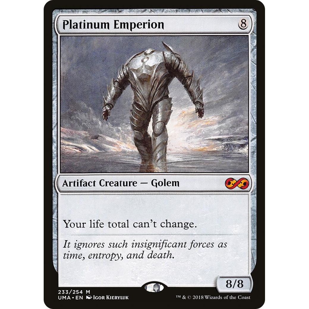 Image for Platinum Emperion (233) (UMA) - Magic: The Gathering