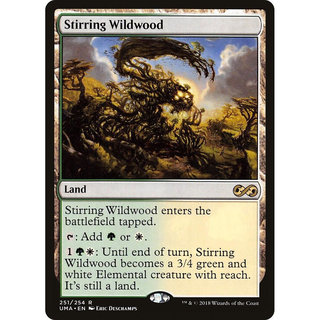 Image for Stirring Wildwood (251) (UMA) - Magic: The Gathering