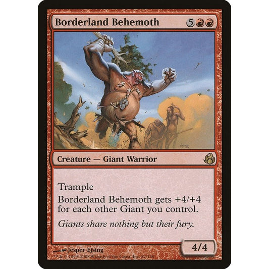 Image for Borderland Behemoth (87) (MOR) - Magic: The Gathering