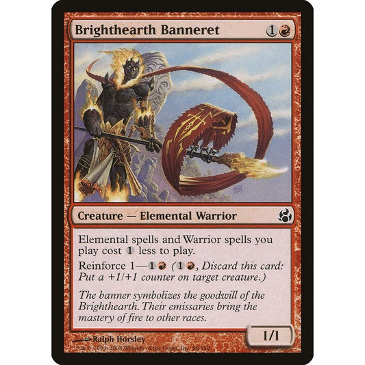 Image for Brighthearth Banneret (88) (MOR) - Magic: The Gathering