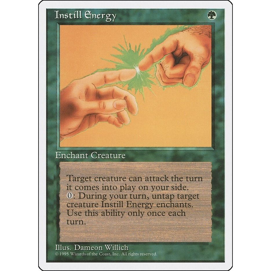 Image for Instill Energy (4ED) - Magic: The Gathering