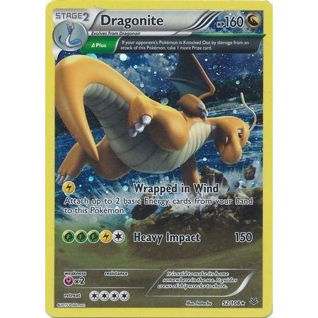 Image for Dragonite (Cosmo Holo) (52/108) (MCAP) - Pokemon